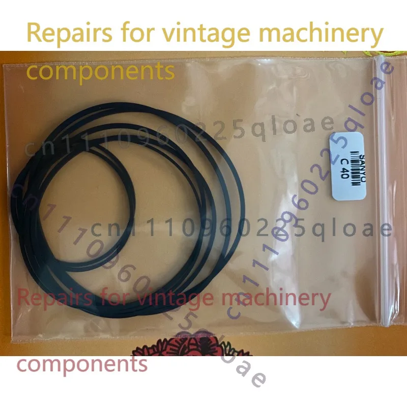 Rubber Drive Belt Replacement Spare Part for Sanyo C40 Cassette Recorder Player
