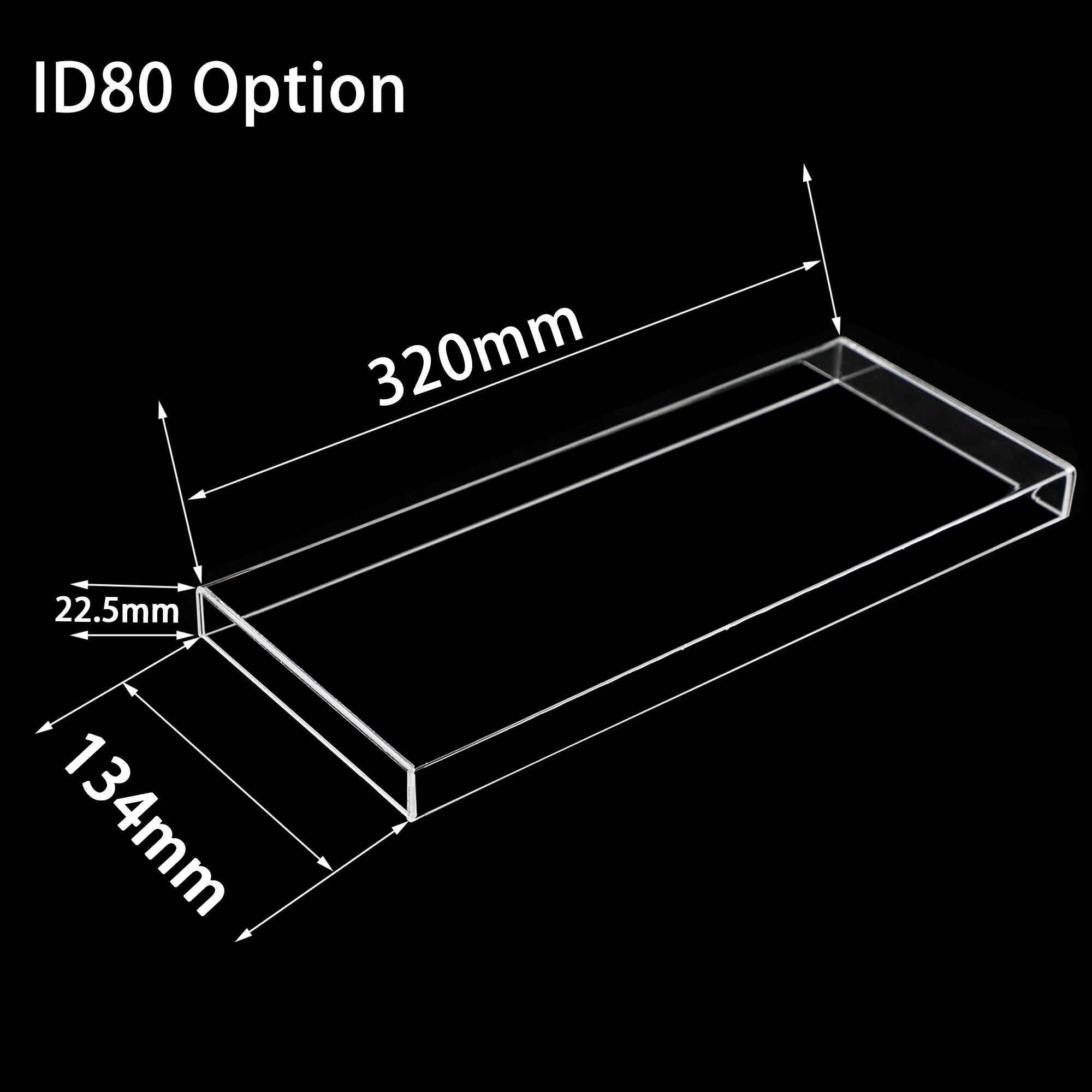 Dust Cover Lid Acrylic for 75 ID80 NJ80 GMMK Pro