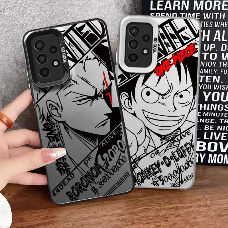 

D-Lufei Popular Anime Comics phone cases for Samsung Galaxy A34 A23 A15 4G A35 A52 A54 5G A32 A13 A55 A33 funda Back Shell Cover