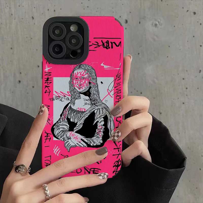 Graffiti Great Art Aesthetic David Phone Case for Iphone 11 Pro Max Iphone 13 Pro Max Iphone 14 Pro Max Iphone 15 Pro Max Case