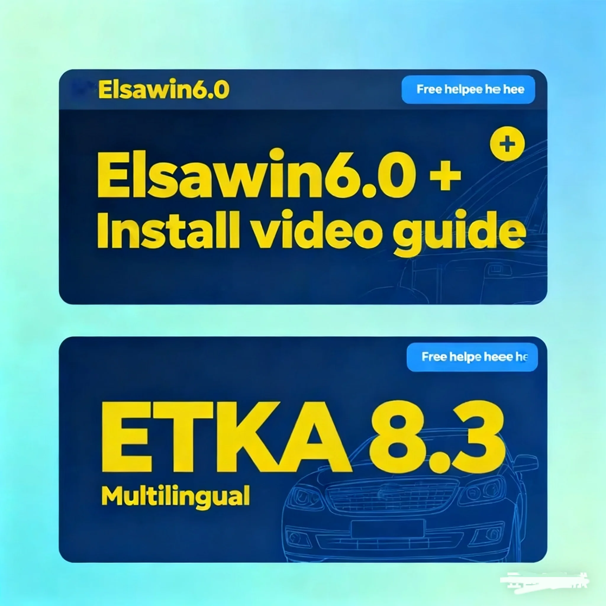 

2025 elsawin 6.0 with etka 8.3 software Newest Repair Software Group Vehicles Electronic Parts Catalogue for A-udi for V-W A
