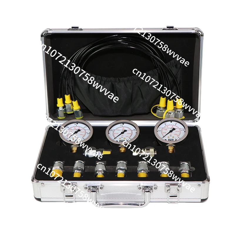 

5 Gauges Pressure Measurement Tool, DMASS 5 Gauge Hydraulic Pressure Gauges Set