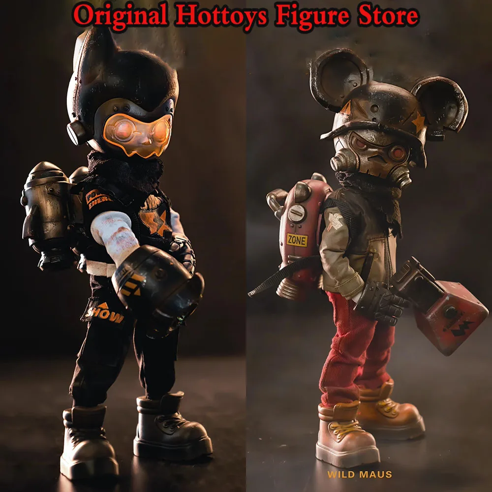 In magazzino weartfare soldati maschili Otaku Punk Rat Super-kid Set completo di circa 19cm Action Figure Model Fans collezione di regali