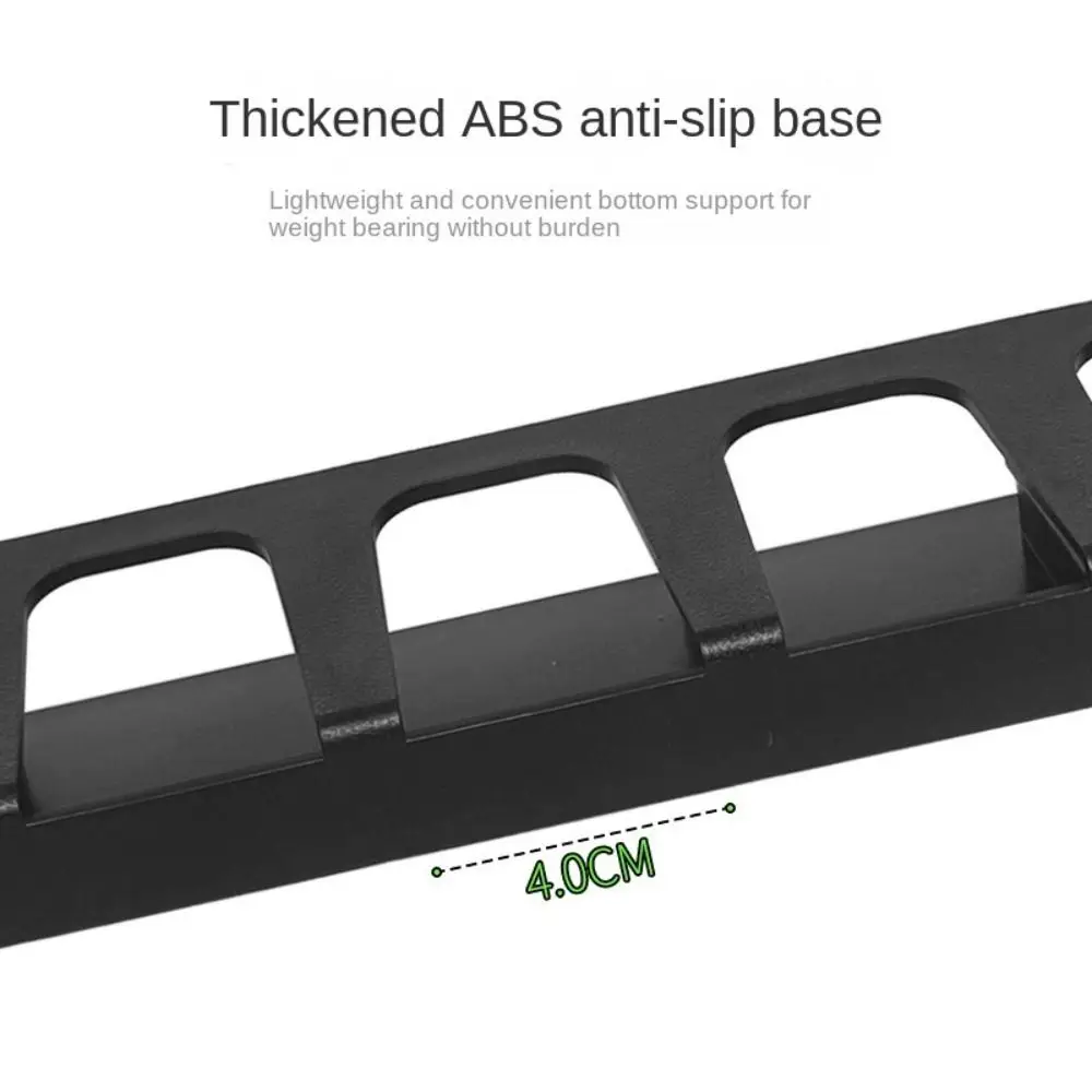 

6-луночные держатели для удочек, вертикальное/горизонтальное настенное крепление, подставка для удочек, экономия места, регулируемая высота