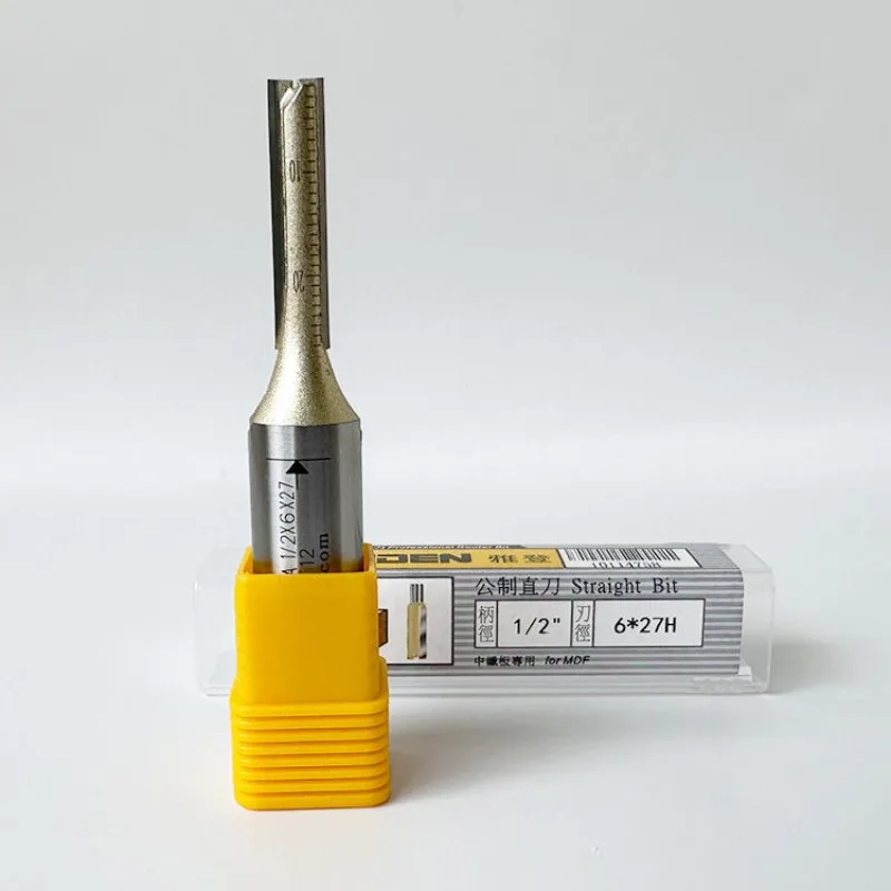 

Woodworking Straight Router Bit CNC Slotting Cutter for Trimming and Engraving