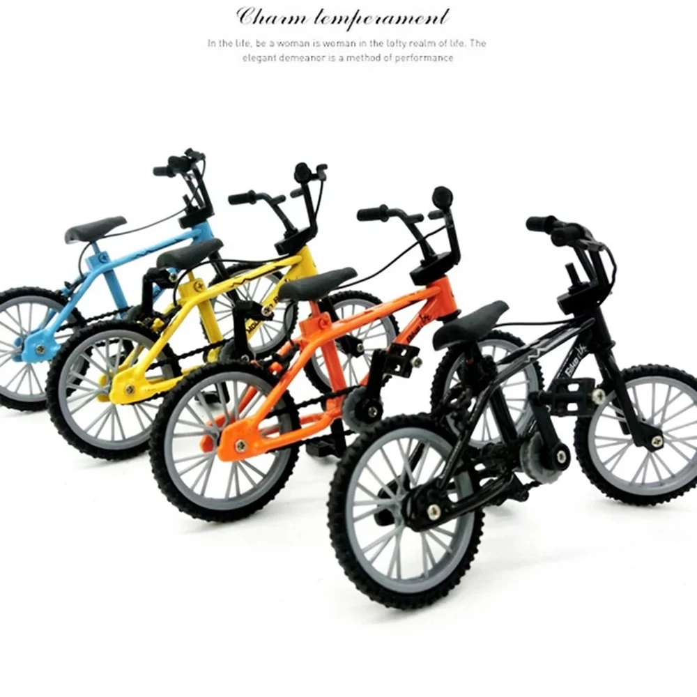 Simulation High quality Alloy Model Toys Spare Tire BMX Bicycle Mini Finger Bike Finger Bmx Bike Mini Bike