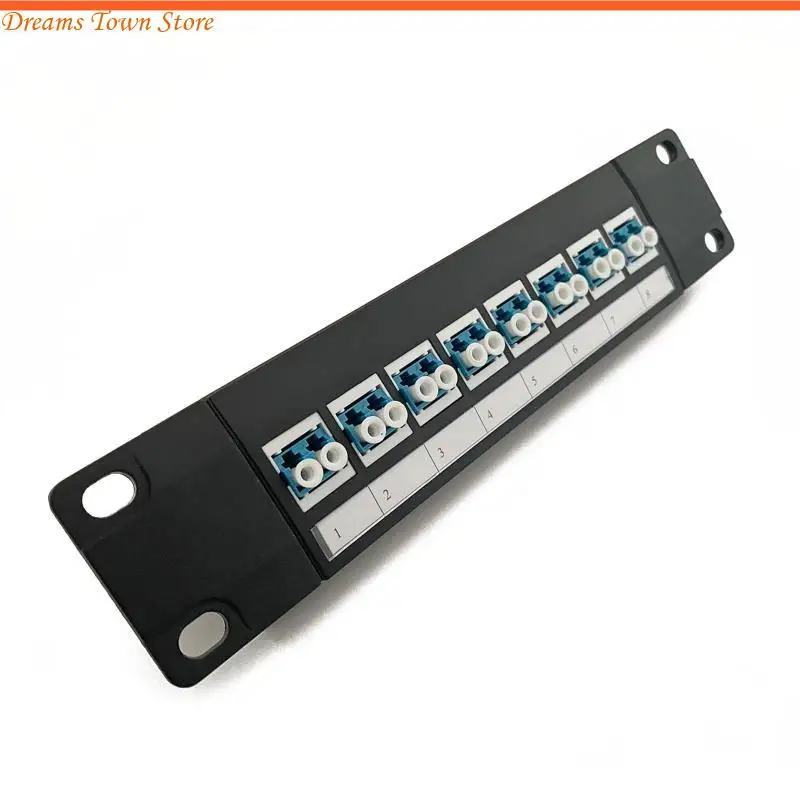 HX6A Wallmount or Rackmount 1U Ethernet Patch Panel Down Block for LC Cabling