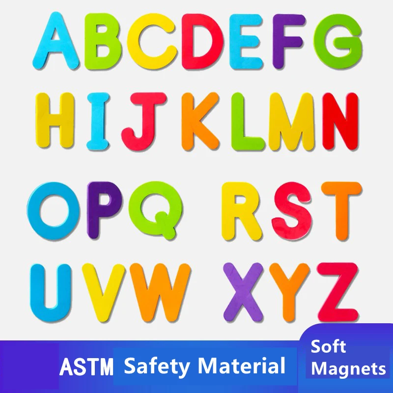 10cm Big Size Magnetic Letters Magnets For Fridge Lowercase English Class Teaching Aids Classroom Decoration 1 Piece 4.72 Inch