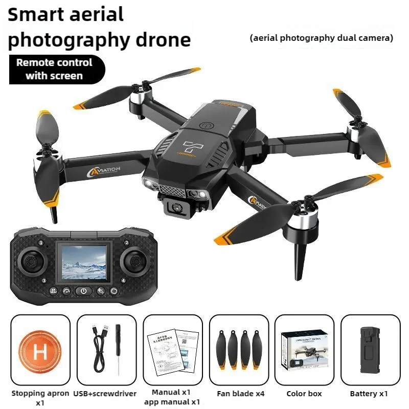 F205 Professionelle Drohne mit 4K Dual Kameras Hindernisvermeidung Optisches Wifi RC Hubschrauber Bürstenlosen Power UAV Kinder Geschenk