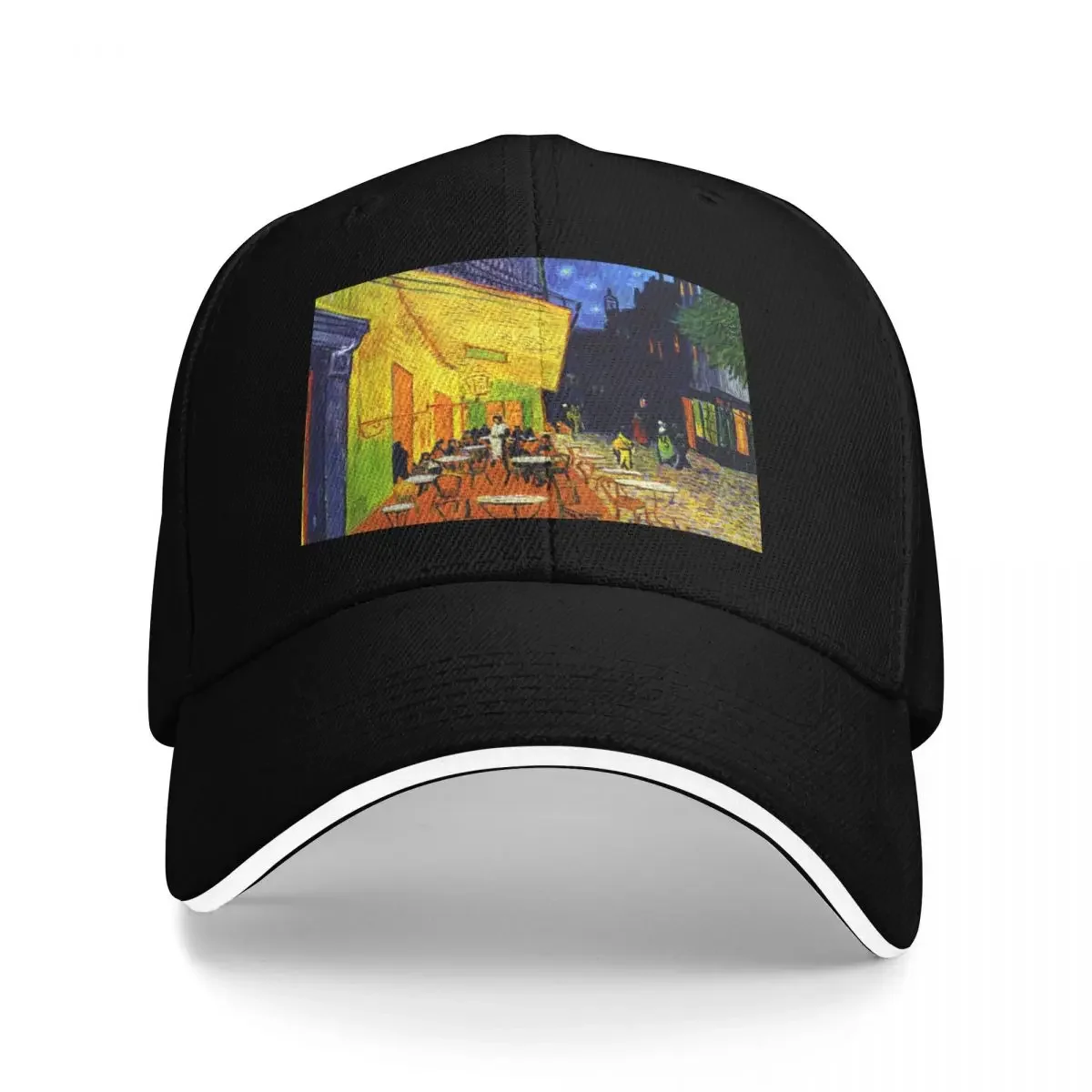 Cafe Terrace at Night - Van Gogh Baseball Cap Wild Ball Hat Luxury Brand Horse Hat Hats For Men Women's