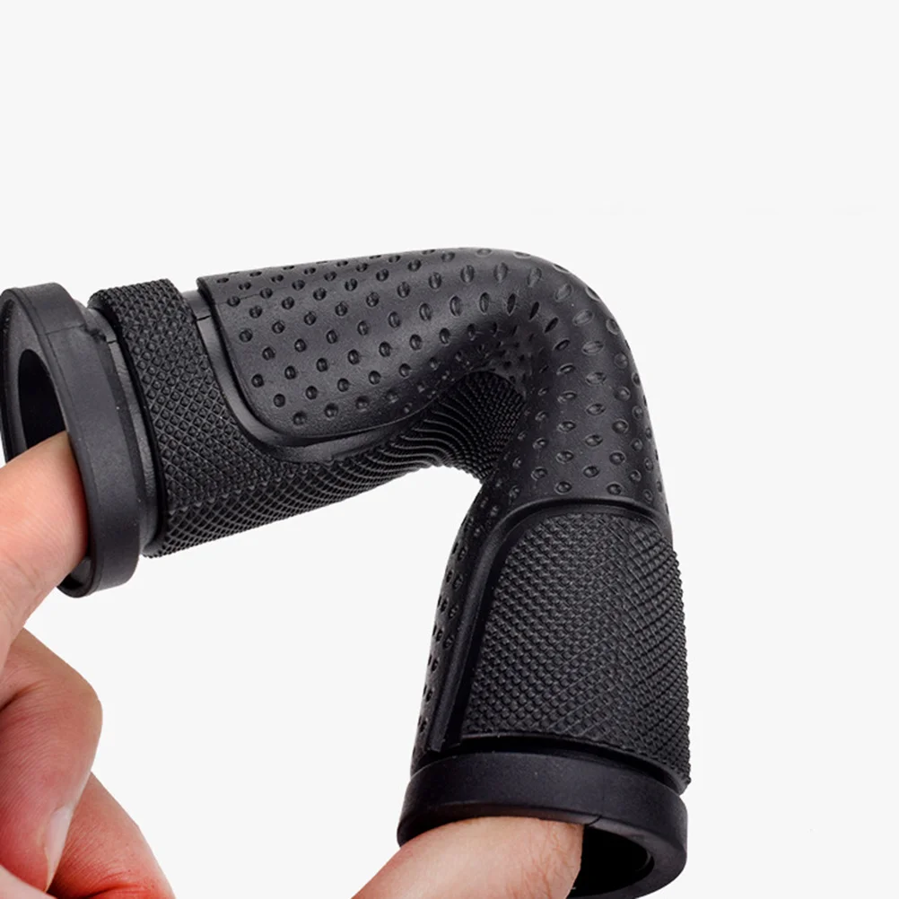 

Durable Rubber Handlebar Grip 22.2mm Anti-Slip Easy Control Fancy Design for Mountain Road City Bicycles Handlebar Grip