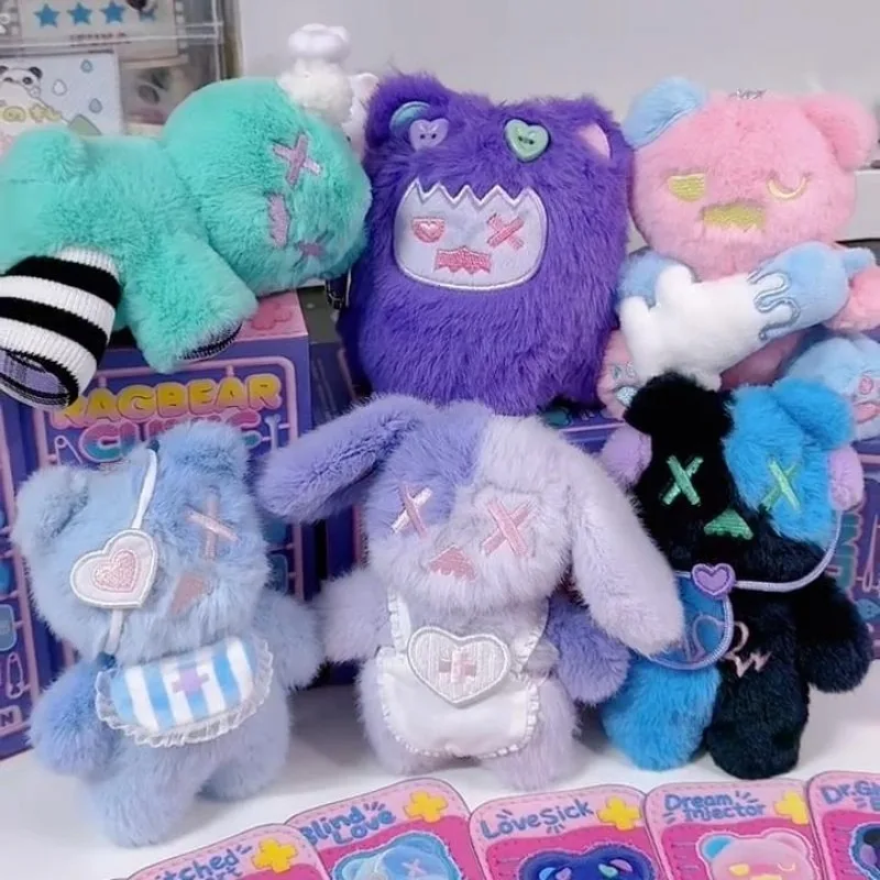 

ShinWoo Ragbear Clinic Series слепая коробка плюшевый сюрприз Mystery Box кукла Kawaii фигурка прекрасная подарочная сумка кулон Декор игрушки