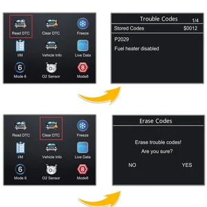 Công cụ đầu đọc mã chẩn đoán cho động cơ, máy quét chuyên nghiệp, dữ liệu trực tiếp, kiểm tra ánh sáng, đọc, xóa mã, obd2, v519, mới 9 Công cụ cơ khí bán hàng chính - №8