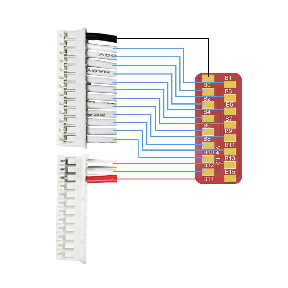 MAXKGO Only Charge BMS Onewheel BMS Adapter Board Lithium Ion Battery Passive Balance BMS Protection Plate