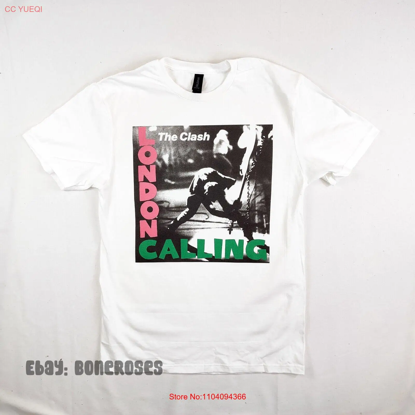 

Футболка The Clash London Calling, музыкальная группа, панк-рок