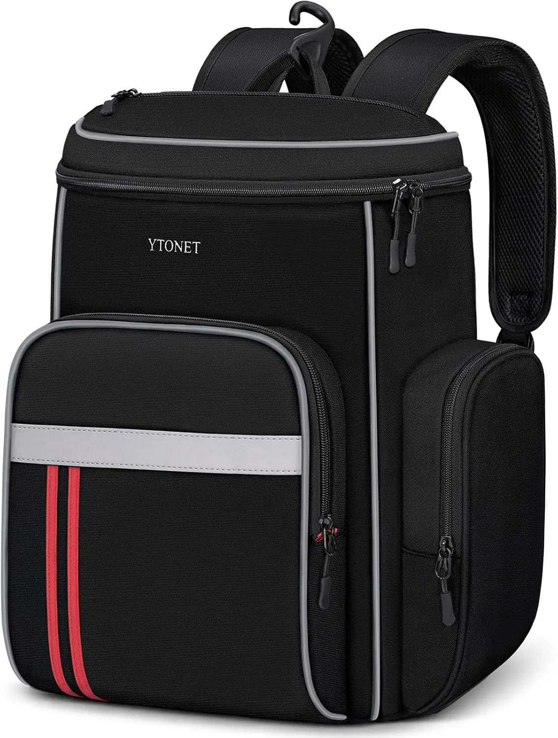 

Large Pickleball Backpack with Shoe Compartment, Holds 4-8 Paddles, Ideal Gift for Men in Black