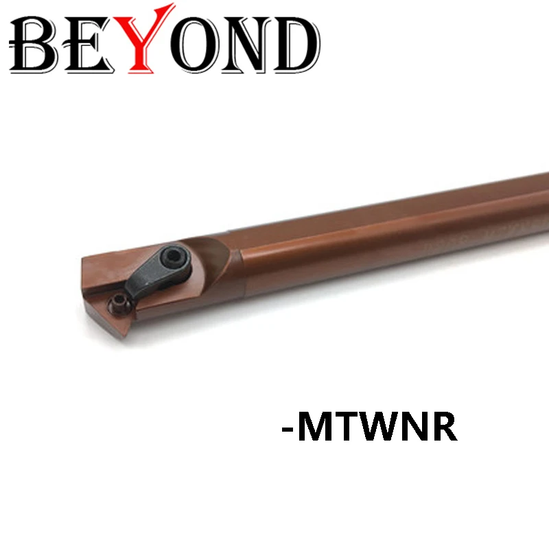 

BEYOND Пружинная сталь MTWNR MTWNR16 D16Q D20R D25S 16 мм 20 мм 25 мм Токарная оправка Расточная оправка Держатель инструмента Режущие вставки TNMG