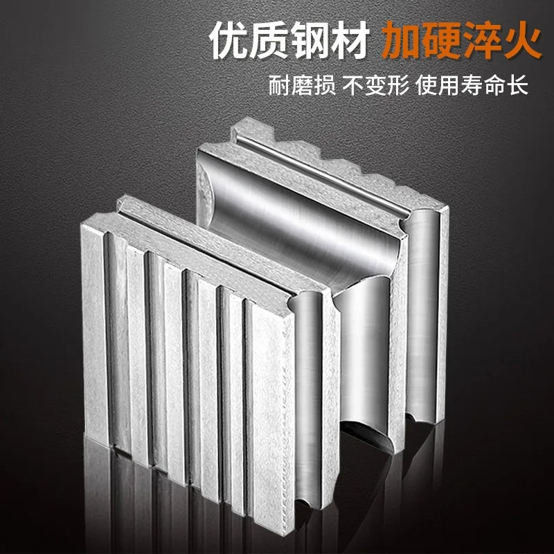 Hardened Steel Dapping Block, Multi‑Slot Metal Forming Tool for Handmade Ring Bangle Bracelet Processing
