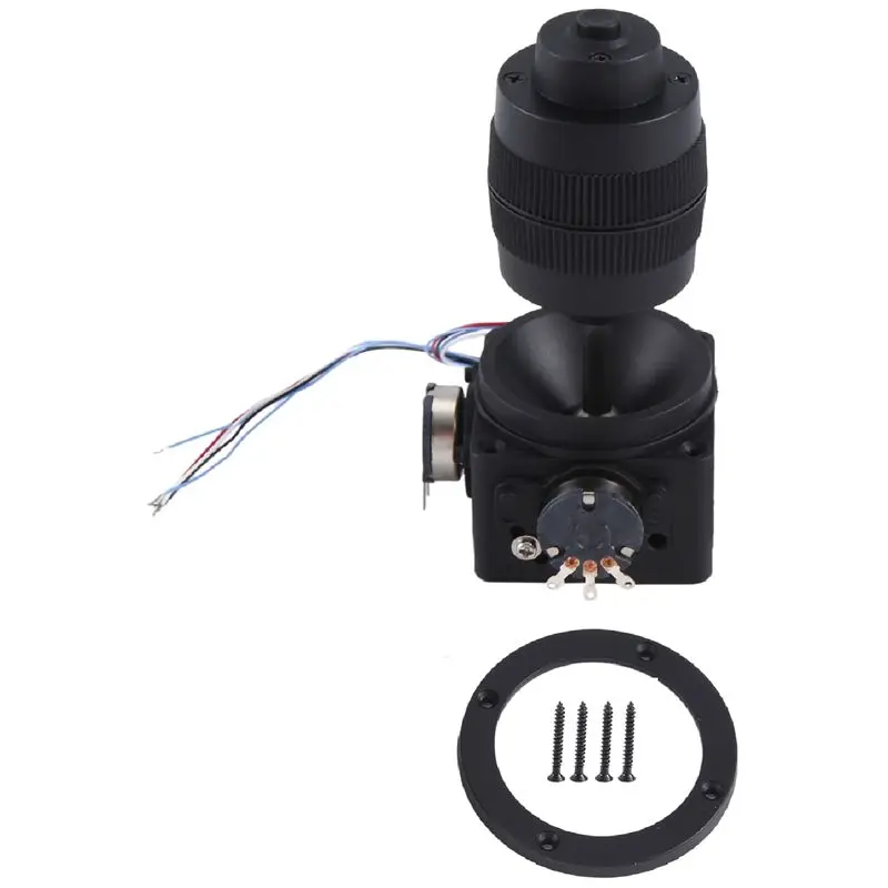 

4-осевой джойстик-потенциометр BAAJ с кнопкой для контроллера ZY-D400A-R2 5K 4D с проводом, промышленный, прочный