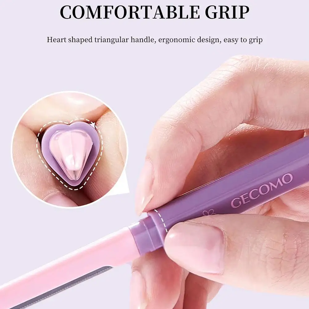 2-Piece Dual-Tip Micro Eyebrow Trimmer Set Safe & Scratch-Free Eyebrow Grooming Portable Eyebrow Shaving Beauty Makeup Tools ﻿