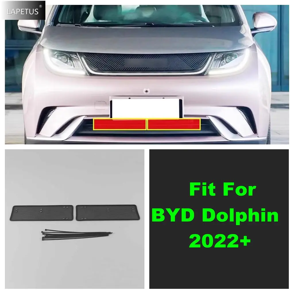 

Car Insect Screening Mesh Front Grille Insert Net Protection For BYD Dolphin 2022 2023 2024 Auto Accessories Exterior Refit Kit