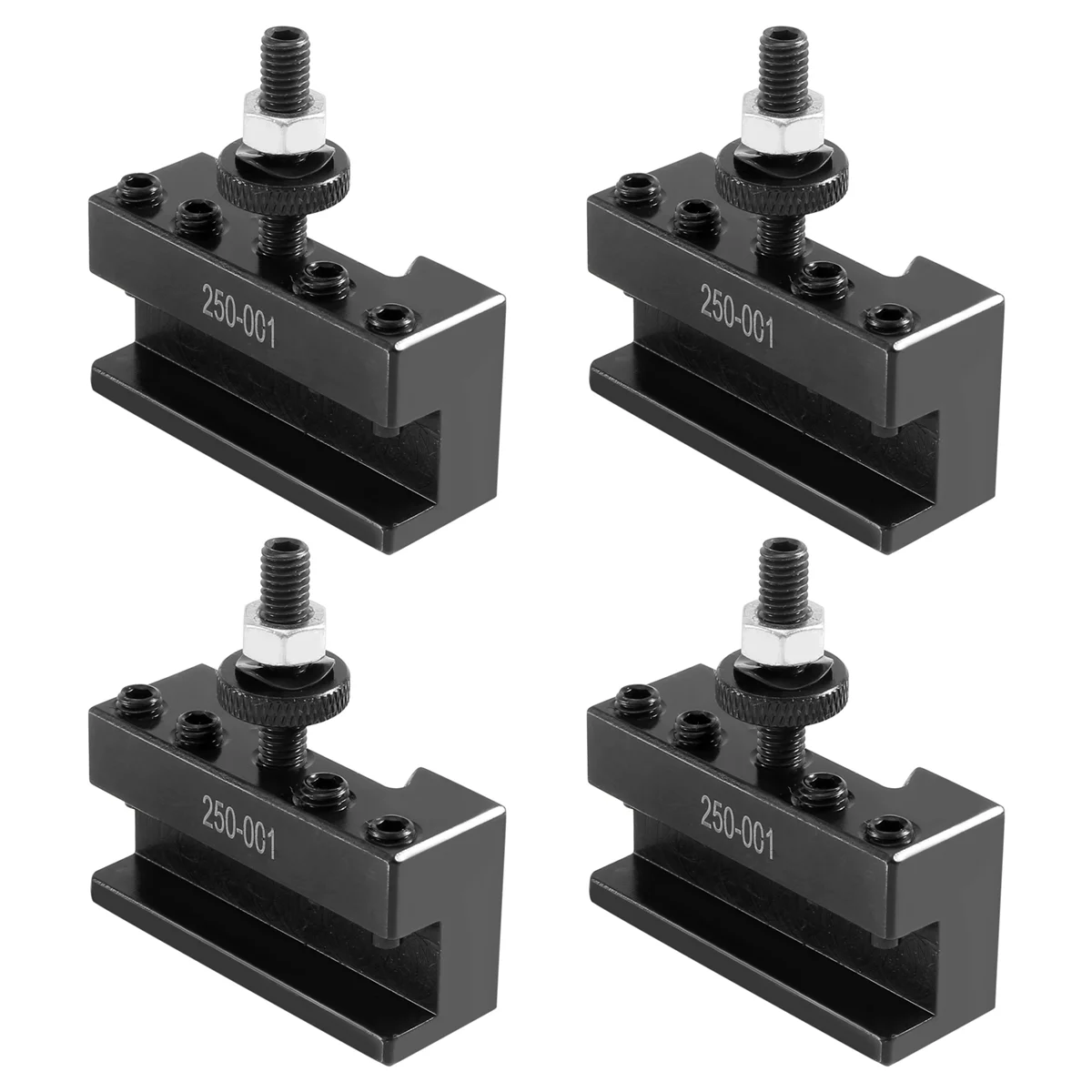 4PC SETS 250-001 0XA Quick Change Tool, Turning Tool Holder Steel Material HOLDER Vogue