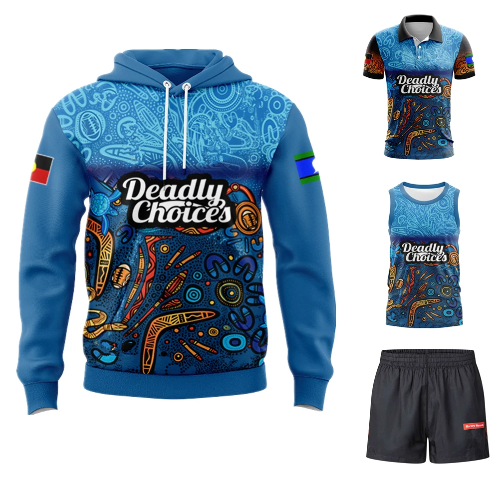 

shorts Hoodie jacket 2025 INDIGENOUS ALL STARS rugby jersey Training clothes rugby shirt t-shirt s-5xl