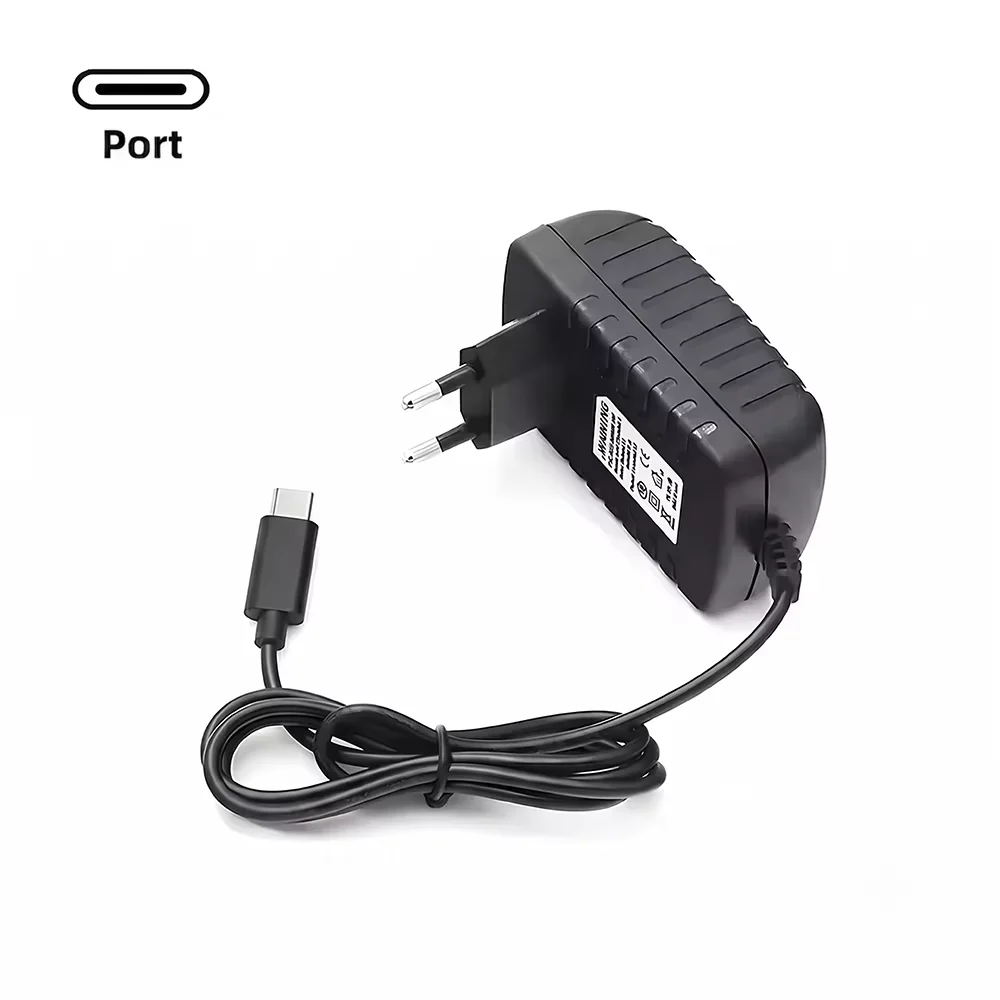 2026 New EU Plug Power Adapter 5V 9V 12V 24V USB-C Output Connector AC/DC 0.5A 1A 1.5A 2A 3A Power Supply for CCTV LED