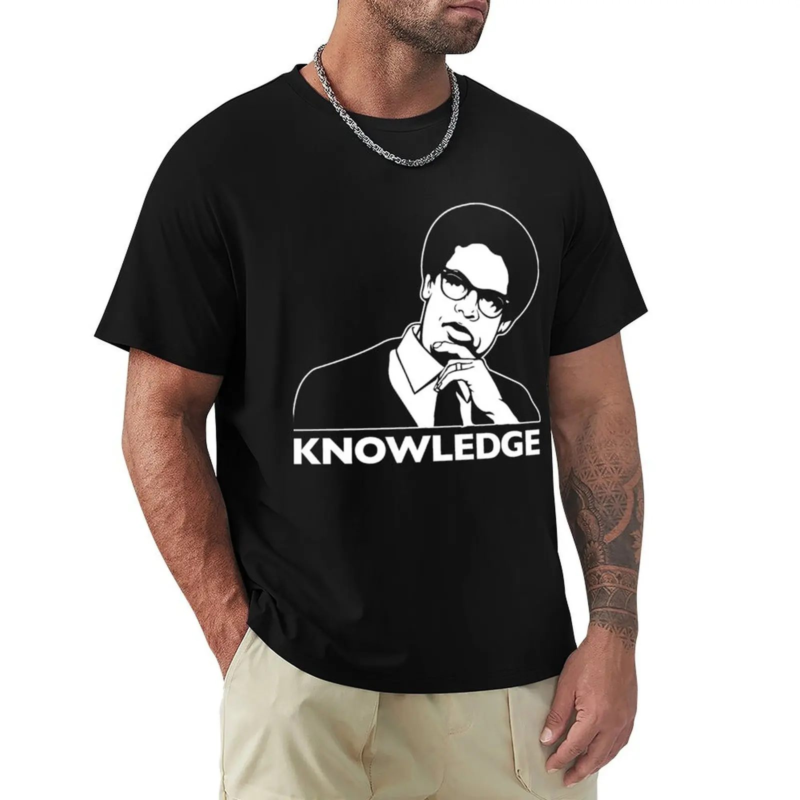 Sowell Knowledge Relaxed Fit T-Shirt Outdoor Sports Lightweight Tee