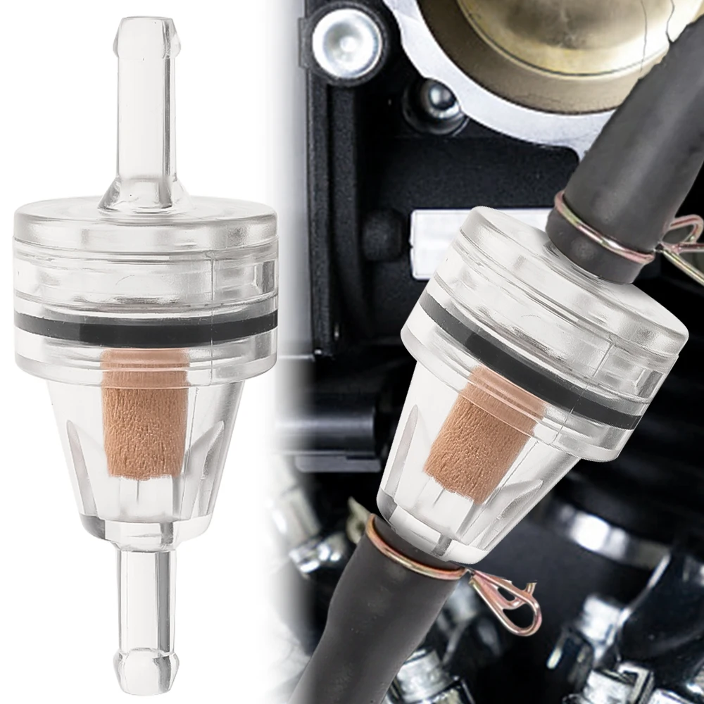 Motorcycle Gasoline Filter Copper Core Oil Cup Universal Modified Carburetor Copper Based Gas Filter Parking Heater Accessories