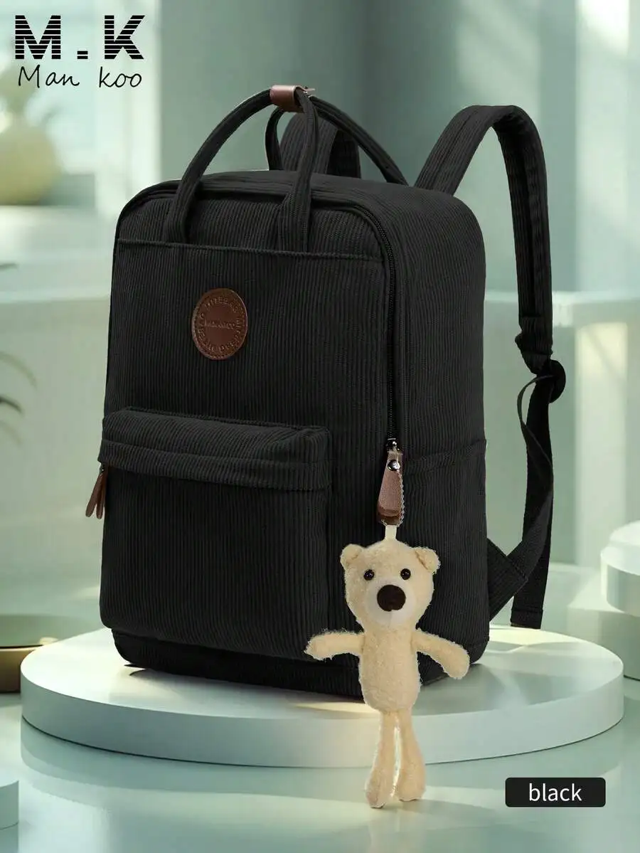 Men's Lightweight Backpack: Minimalist Laptop Bag for Work, Travel & Hiking, Casual Shoulder School Bag