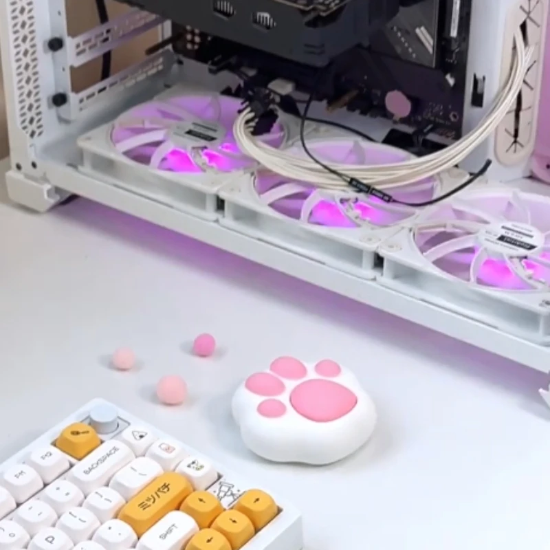 

Беспроводная кнопка-переключатель LOBO Custom Cat Claw для настольного компьютера, с установкой на проводку, кнопка включения/выключения ПК, милый подарок для любителей компьютеров