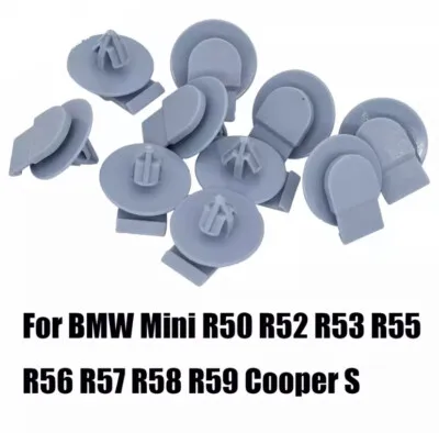 

50 шт. внешние обшивки колес автомобиля, зажимы для арки для BMW Mini Cooper Coupe Roadster R50 R53 R55 07132757821 07137073915