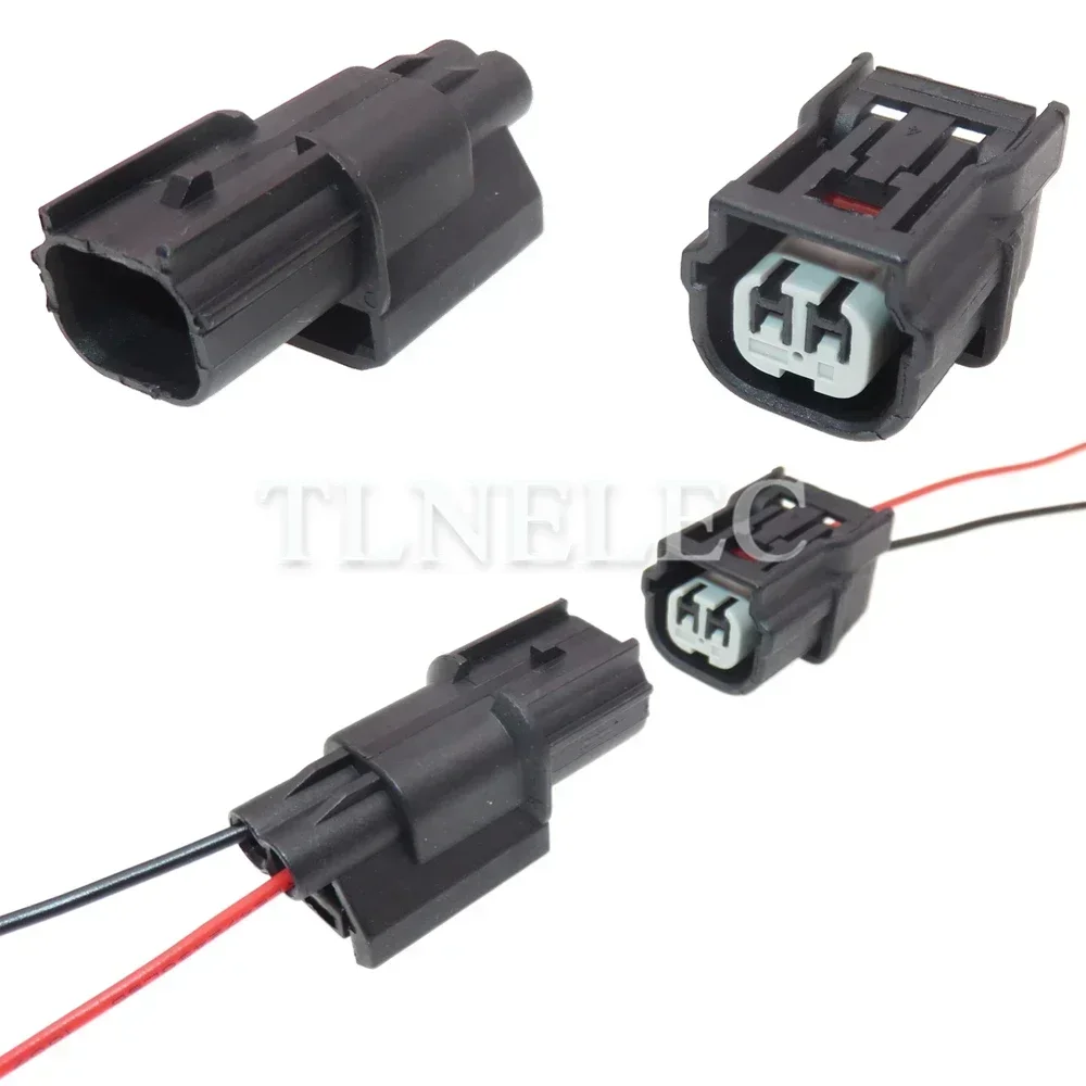 2 Pin Way Turn Signal Lamp Wire Harness Connector With Wires Car Inlet Pressure Sensor Sealed Sockets 6189-7036 6189-6905