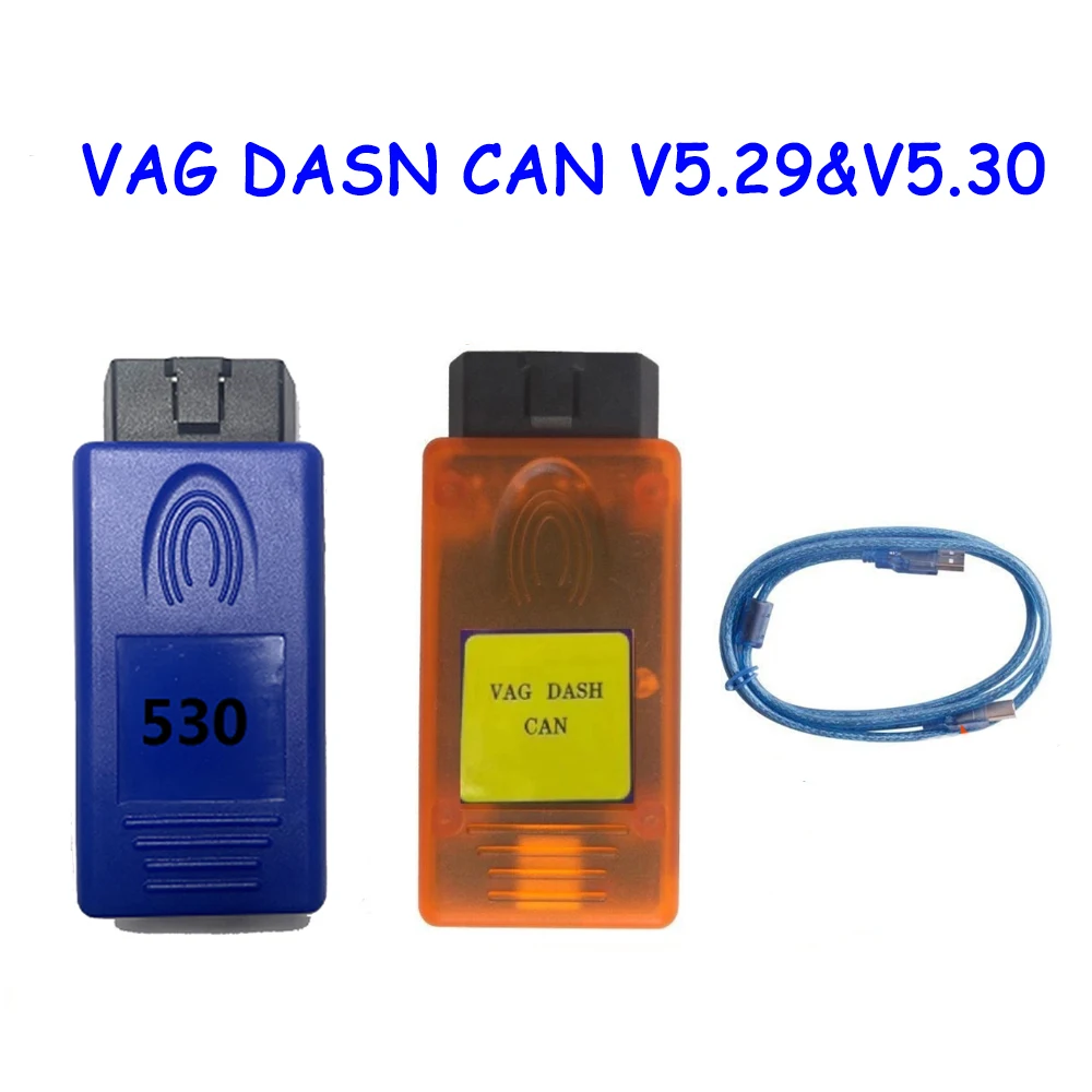 for VAG DASH CAN V5.30 V5.29 Eeprom Key Programmer Code Scanner Immobilizer Reader for V-W Car Diagnostic Tools