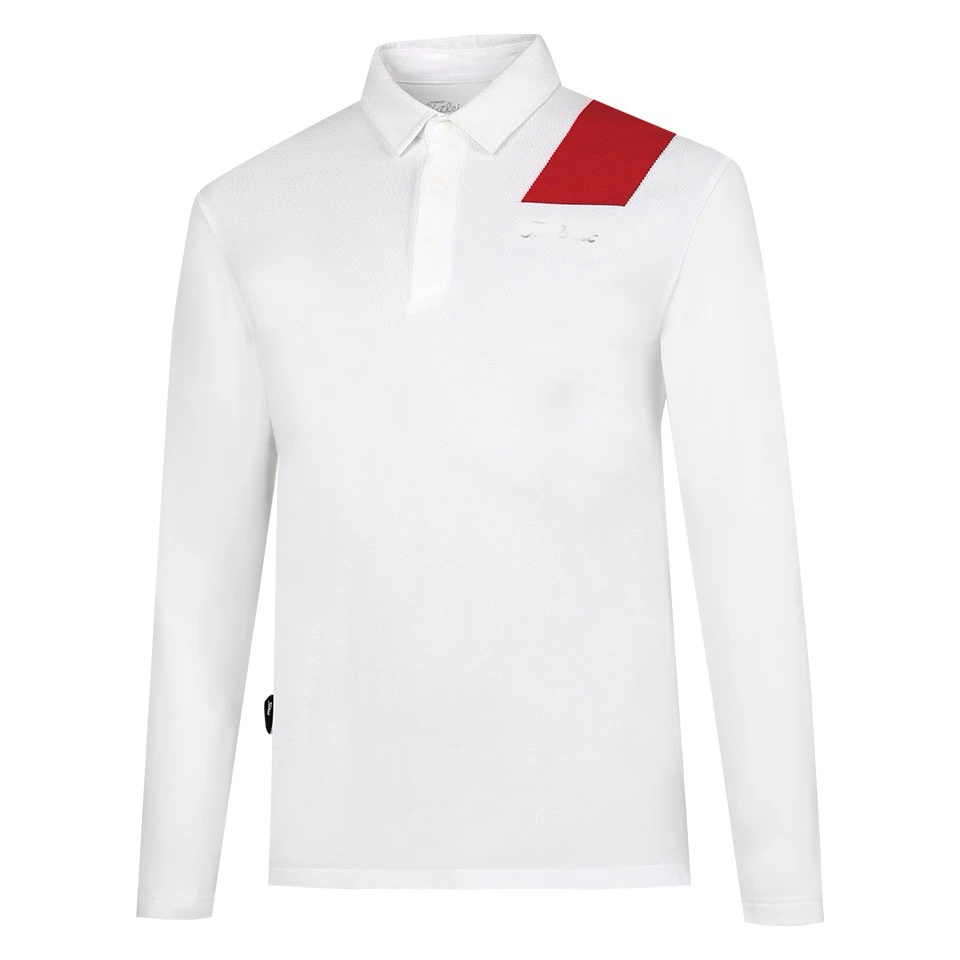 

Golf Clothing Men's Autumn And Winter Collar Knitted Long Sleeved T-shirt Casual Soft Golf Polo Shirt