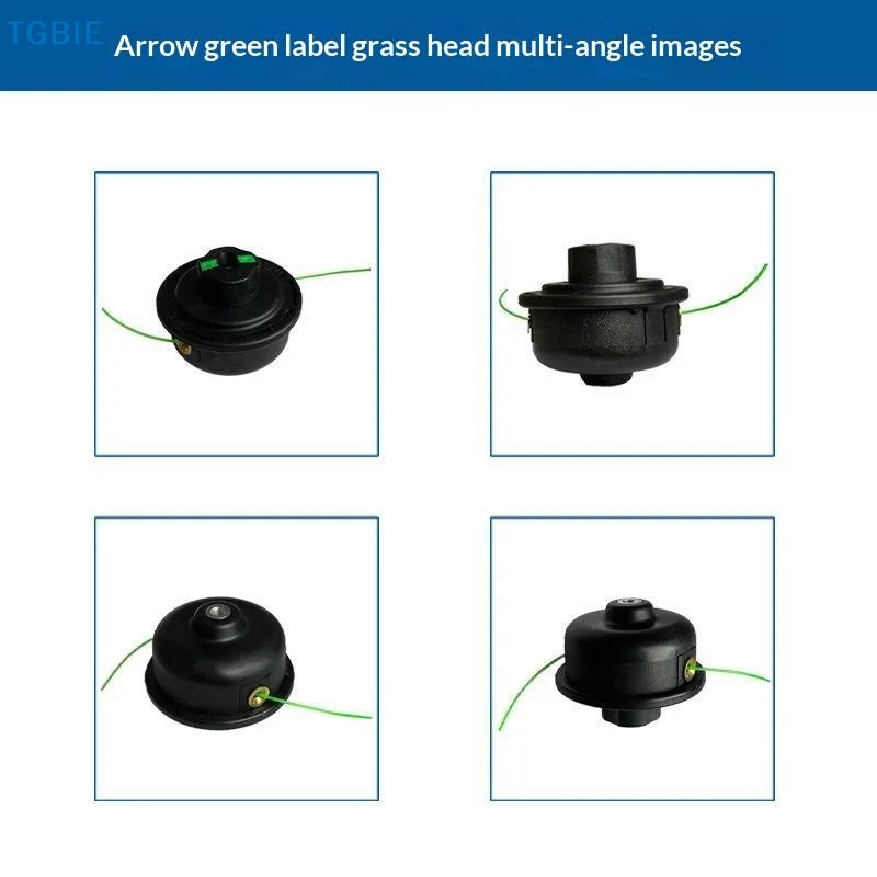 [TL]Brush Cutter Accessories Trimmer Reel Brushcutter Head Easy To Thread Universal Brushhead M8*1.25mm Right Hand Thread