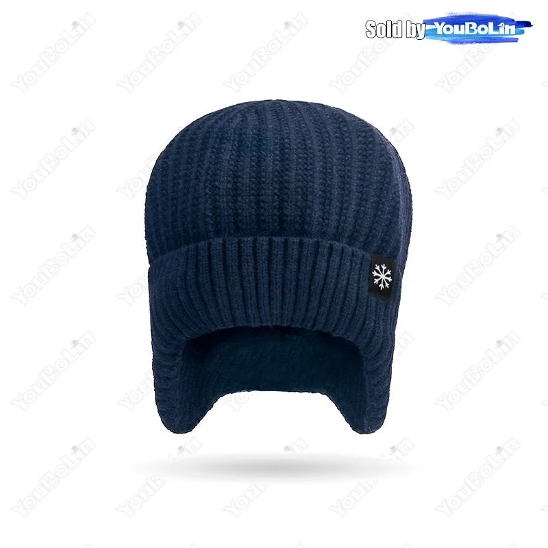 겨울 유니섹스 아웃도어 귀 보호 따뜻한 니트 플러스 벨벳 두꺼운 비니 모자와 따뜻한 목 스카프 2종 세트 5가지 색상