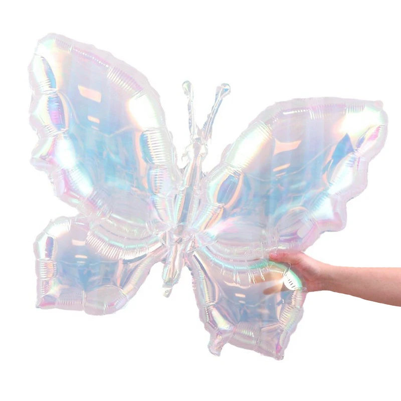 

Colorful Transparent Butterfly Balloons Butterfly Birthday Balloon for Kids Birthday Party Decoration Baby Shower Helium Balloon