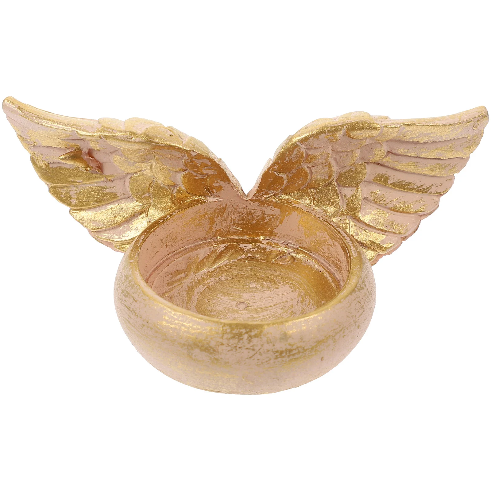 

Wing Wedding Decor Angel Wings Tea Light Holder Decorations Votive Statues Home Stand for Taper Candles