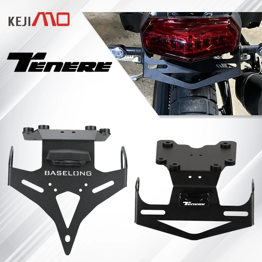 

2026 Tenere 700 Tail Tidy Fender Eliminator Motorcycle For Yamaha T7 Rally XTZ700 2019 - 2025 Rear License Plate Holder Bracket