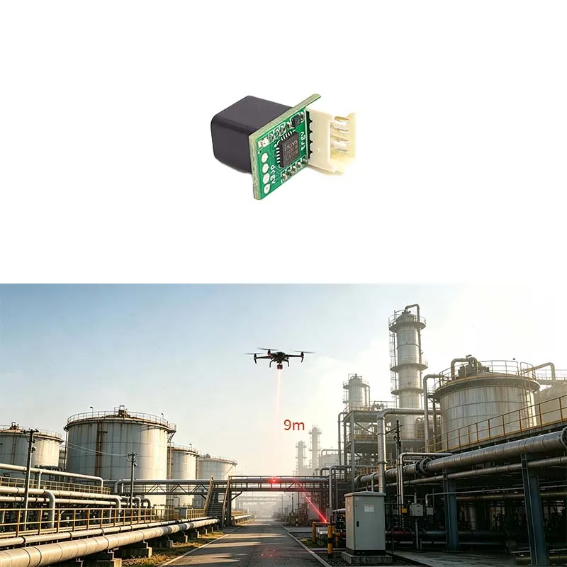 PU09A-JM Lidar Single-Point Micro Ranging 9m Laser Rangefinder Module 50hz TOF Laser Distance Sensor for 3d Printer