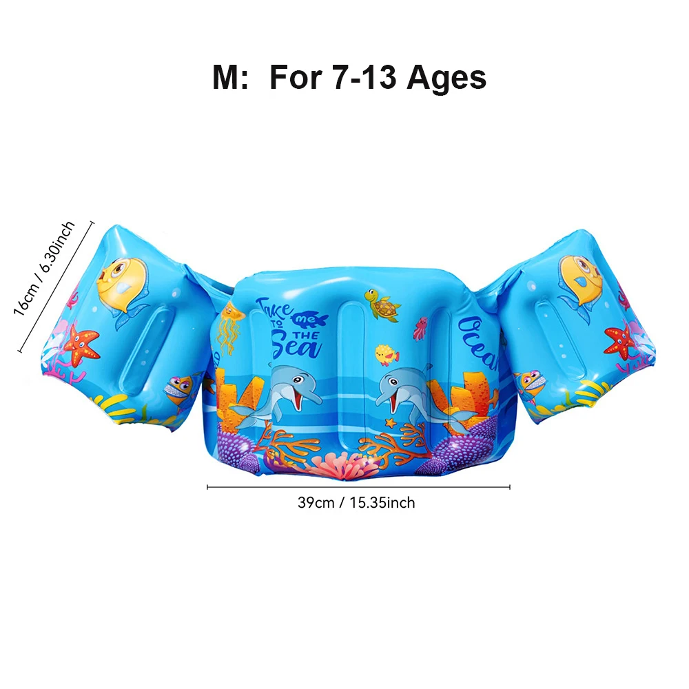 1 Stück aufblasbare Schwimmweste, Pool-Float, Pool-Zubehör, Sommer-Wassersport, Schwimmbeutel, aufblasbare Schwimmhilfen für die Arme