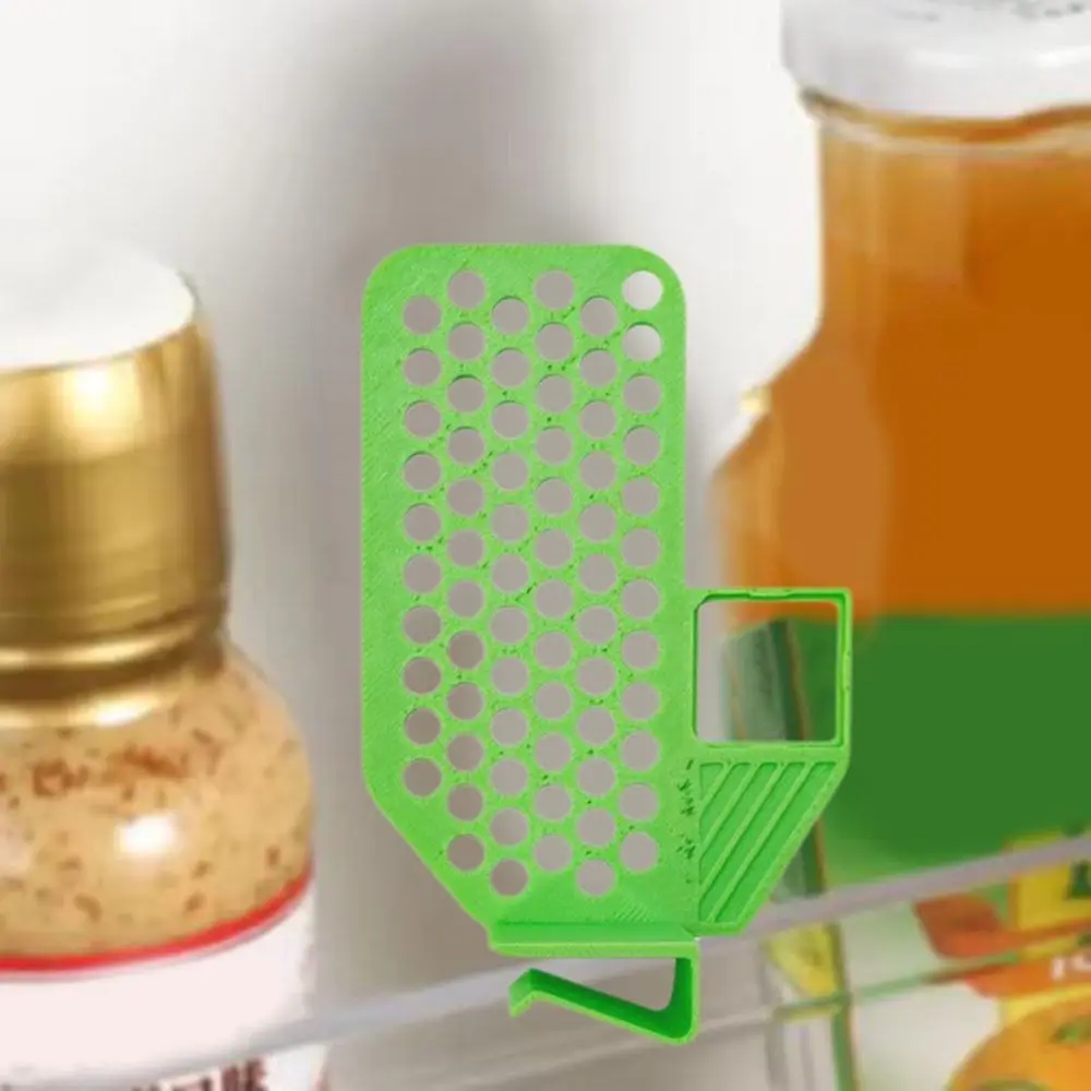 

6Pcs Plastic Freezer Dividers Snap-On Adjustable Refrigerator Partition Board Space Allocator Bottle Can Organizer