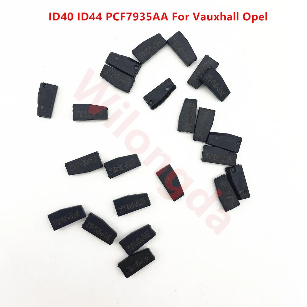 

10pcs OEM with word PCF7935 onside blank auto Transponder Chip ID40 ID44 PCF7935AA For Vauxhall Opel