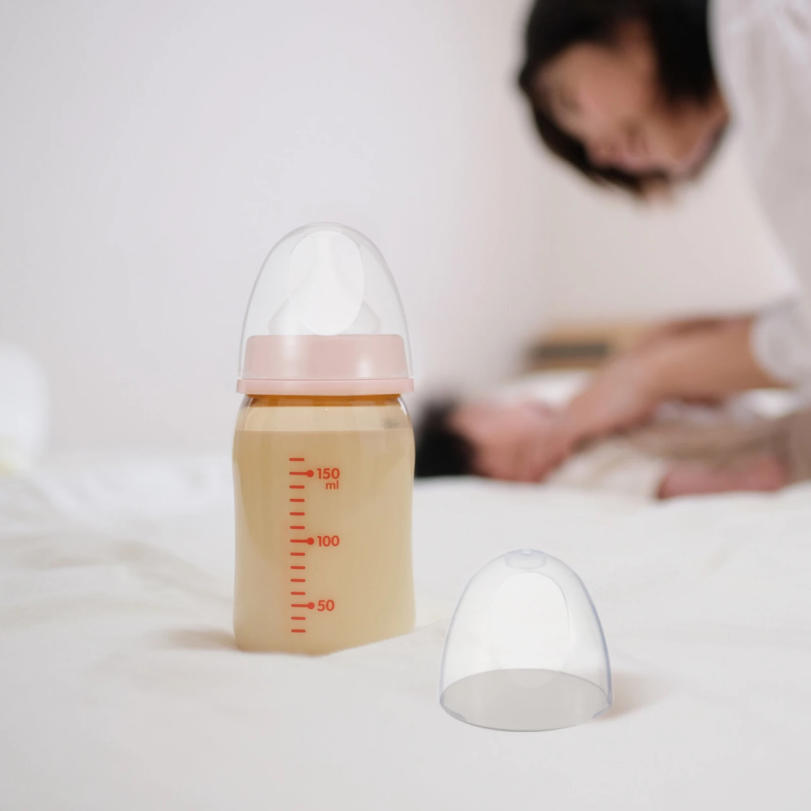 

3 шт. пластиковые крышки для детских бутылочек, прозрачные сменные колпачки, герметичные крышки для бутылочек для кормления молоком, крышки для бутылочек для кормления