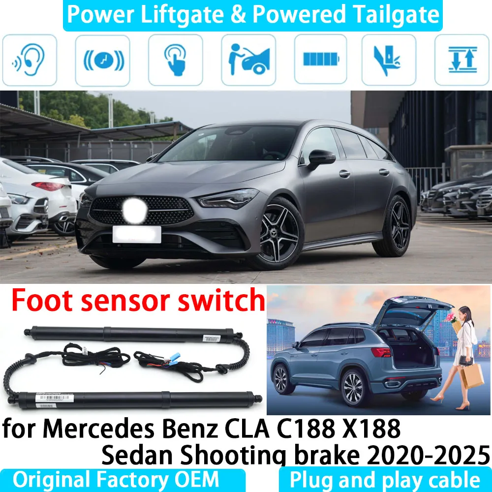 

for Mercedes Benz CLA C188 X188 Sedan Shooting brake Automatic Electric Power Liftgate Powered Tailgate Strut Tail Gate System