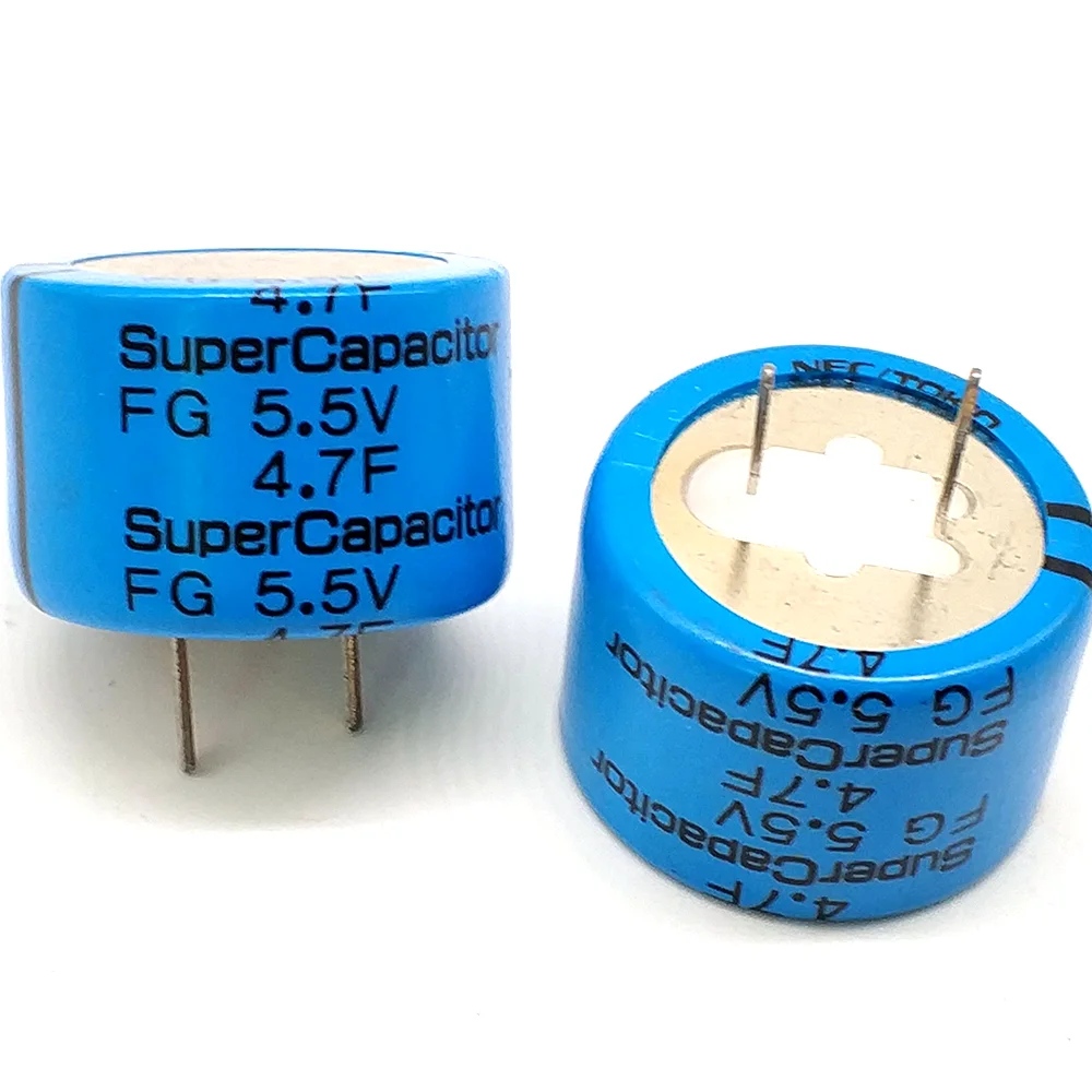 

Super Capacitors FG FGH FGR Type 5.5V 0.01F 0.022F 0.047F 0.1F 0.22F 0.47F 1F 2.2F 4.7F 1.5F 0.6F Capacitor SuperCapacitor