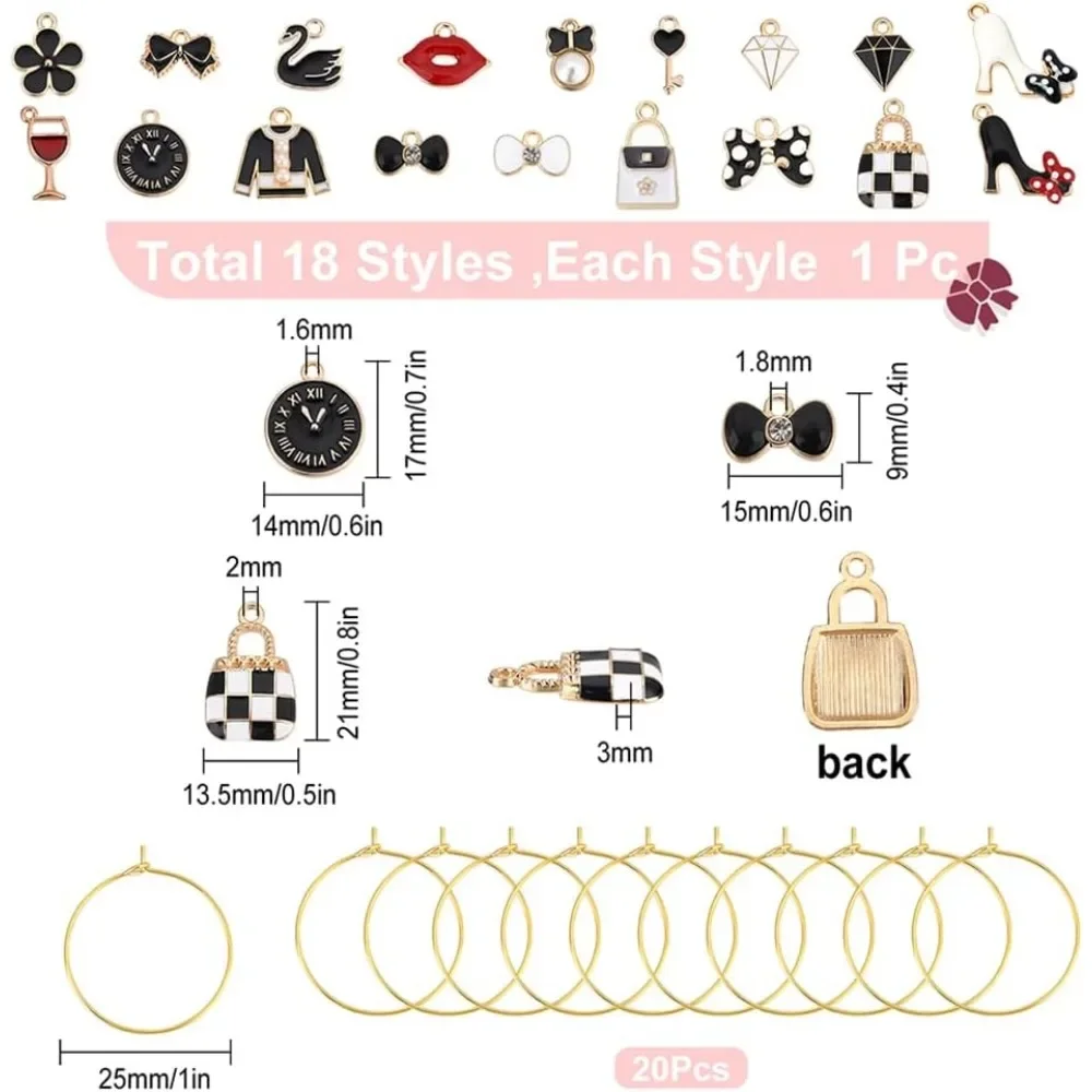 Wine Glass Charms Bulk Different Themed Wine Glass Markers