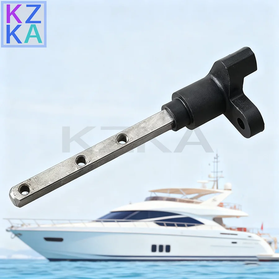 

Рычаг стержня переключения подвесного двигателя из нержавеющей стали 63V-44123 для Yamaha 2-тактный 9,9 л.с. 15 л.с. Рычаг стержня переключения подвесного мотора